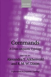 Commands : A Cross-Linguistic Typology (Hardcover)