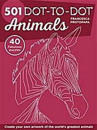 501 Dot-to-Dot Animals (Paperback)