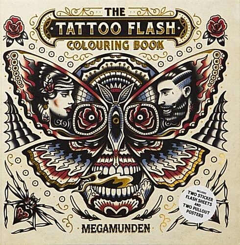 The Tattoo Flash Colouring Book (Paperback)