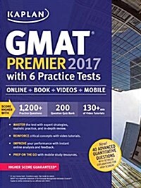 Kaplan GMAT Premier 2016 with 6 Practice Tests (Paperback)