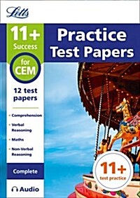 11+ Practice Test Papers for the CEM Tests (Complete) Inc. Audio Download (Paperback)
