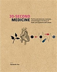 30-Second Medicine : The 50 Crucial Milestones, Treatments and Technologies in the History of Health, Each Explained in Half a Minute (Hardcover)