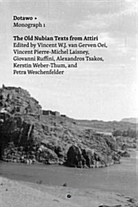 The Old Nubian Texts from Attiri (Paperback)