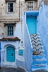 Blue City of Chefchaouen in Morocco Journal: 150 Page Lined Notebook/Diary (Paperback)