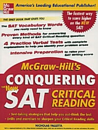 Mcgraw-Hills Conquering The New SAT Critical Reading (Paperback)