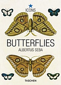 [중고] Seba, Butterflies (Paperback)