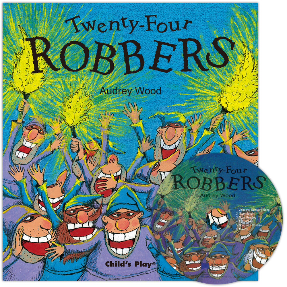 노부영 세이펜 Twenty-Four Robbers (Paperback + CD)