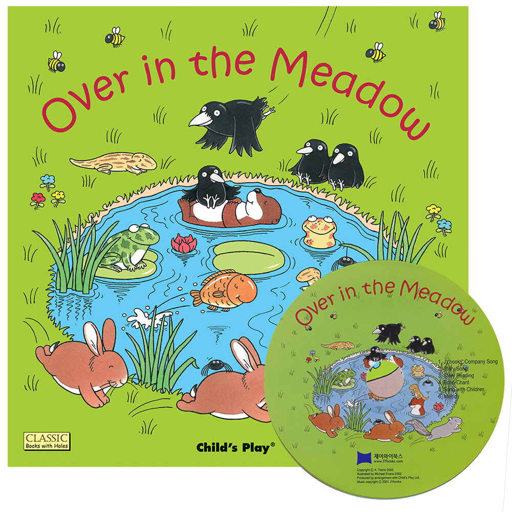 [중고] 노부영 마더구스 세이펜 Over in the Meadow (Paperback + CD)