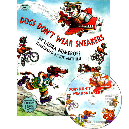노부영 Dogs Dont Wear Sneakers (Paperback + CD)