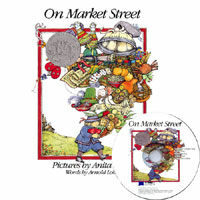 노부영 On Market Street (원서 & CD) (Paperback + CD) - 노래부르는 영어동화