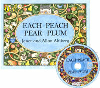 [노부영] Each Peach Pear Plum (Paperback + CD) - 노래부르는 영어동화