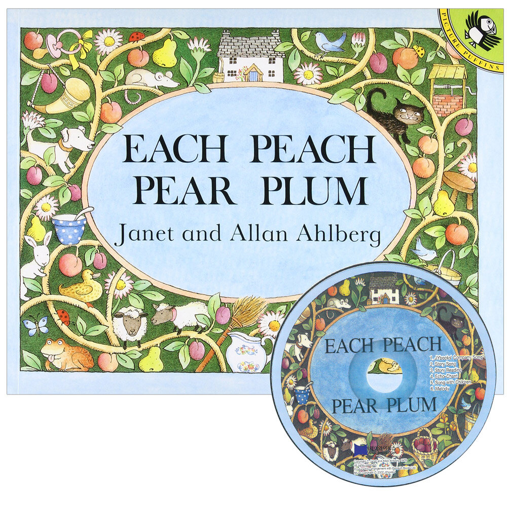 노부영 Each Peach Pear Plum (Paperback + CD)