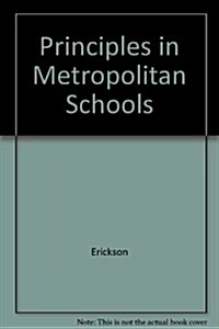 Principles in Metropolitan Schools (Hardcover)