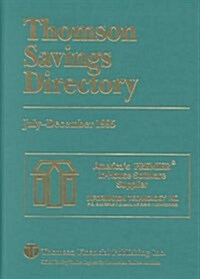 Thomson Savings Directory July-December 1995 (Hardcover)