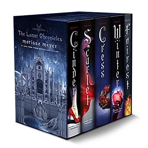 The Lunar Chronicles Boxed Set: Cinder, Scarlet, Cress, Fairest, Stars Above, Winter (Paperback)