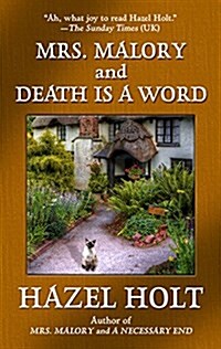 Mrs. Malory and Death Is a Word (Hardcover, Large Print)