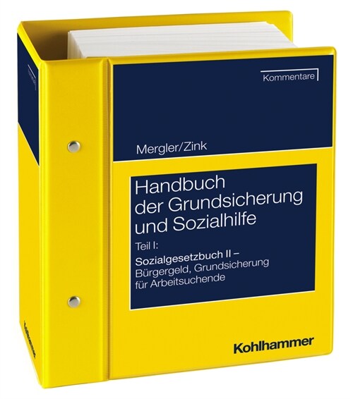 Handbuch Der Grundsicherung Und Sozialhilfe: Teil I: Sgb II - Grundsicherung Fur Arbeitsuchende. Kommentar. Stand: November 2020, Gesamtwerk Inkl. 46. (Loose Leaf)