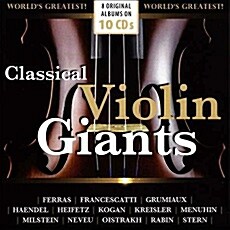 [중고] [수입] 바이올린 거장의 연주로 감상하는 명곡집 [10CD]