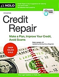 Credit Repair: Make a Plan, Improve Your Credit, Avoid Scams (Paperback, 13)