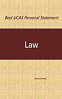 Best Ucas Personal Statement: Law: Law (Paperback)