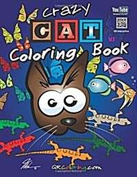 The Crazy Cat Coloring Book (Paperback)