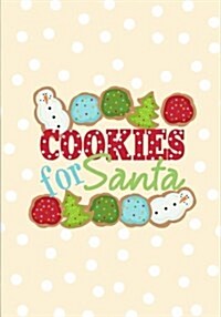 Cookies for Santa: Blank Recipe Book Journal-Recipe Keeper (Paperback)