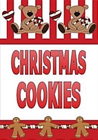 Christmas Cookies: Blank Recipe Book Journal-Recipe Keeper (Paperback)