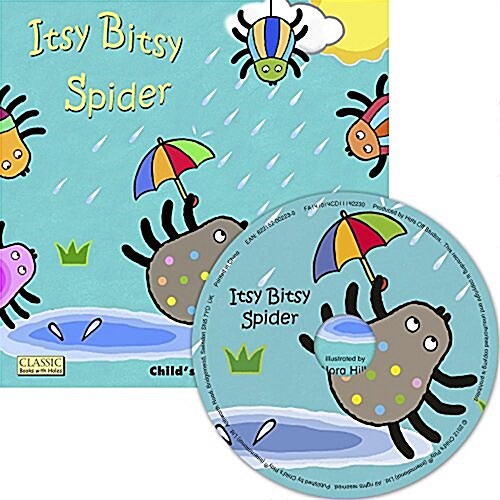 Itsy Bitsy Spider ( Classic Books with Holes 8x8 with CD ) (Paperback)