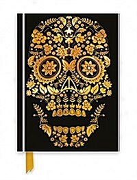 Gold Sugar Skull (Foiled Journal) (Notebook / Blank book, New ed)