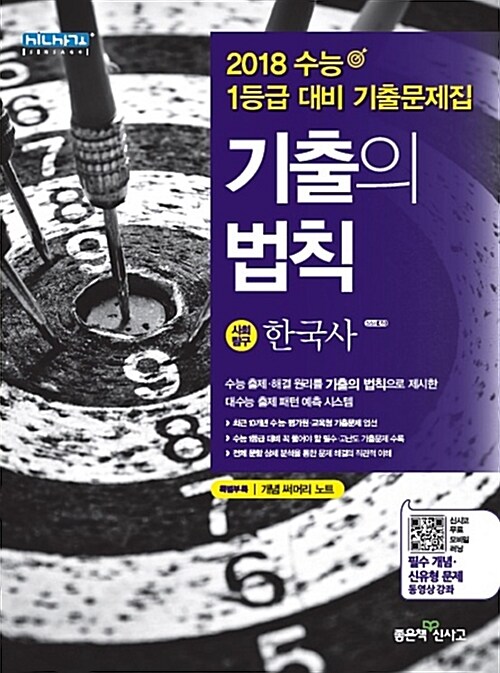 기출의 법칙 사회탐구영역 한국사편 (2017년)