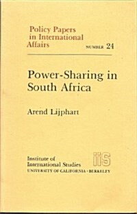 Power-Sharing in South Africa (Paperback)