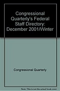Federal Staff Directory, Winter 2002 (Paperback, 38th)