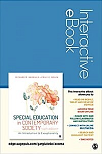 Special Education in Contemporary Society Interactive eBook 6e: An Introduction to Exceptionality (Hardcover, 6)