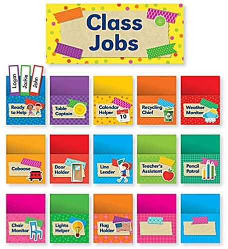 Tape It Up! Class Jobs Bulletin Board (Other)