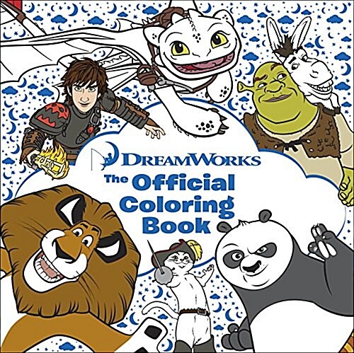 DreamWorks: The Official Coloring Book (Paperback)