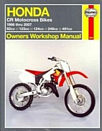 Honda CR Motocross Bikes (86-07) (Paperback)