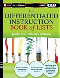 The Differentiated Instruction Book of Lists, Grades K-12 (Paperback)