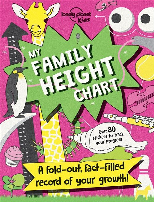 Lonely Planet Family Height Chart (Wallchart)