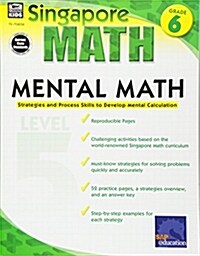 Mental Math, Grade 6: Strategies and Process Skills to Develop Mental Calculation (Paperback)