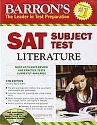 Barrons SAT Subject Test: Literature [With CDROM] (Paperback, 5th)