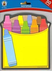 Crayon Box Notepad (Paperback)