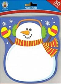 Snowman Notepad (Paperback)