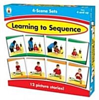 Learning to Sequence 4-Scene Sets: 12 Picture Stories! (Board Games)