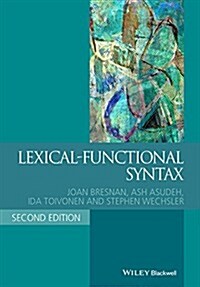 Lexical-Functional Syntax (Paperback, 2)