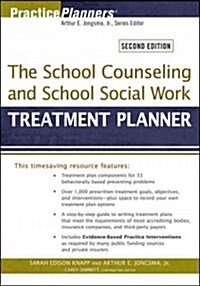 The School Counseling and School Social Work Treatment Planner (Paperback, 2nd)