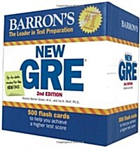 Barrons New GRE Flash Cards, 2nd Edition (Other, 2, Revised)