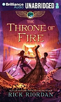 The Throne of Fire (Audio CD, Unabridged)