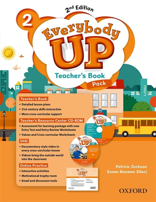 Everybody Up 2 : Teachers Book with DVD & Online Practice and TR CD-Rom (Package, 2nd Edition )