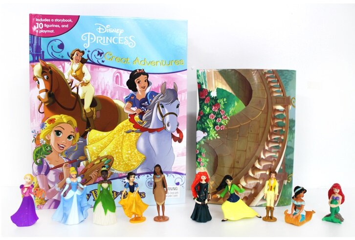 [중고] Disney Princess Great Adventures My Busy Books