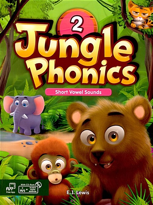 Jungle Phonics 2 Student Book (Book + MP3 CD +  Class Booster)